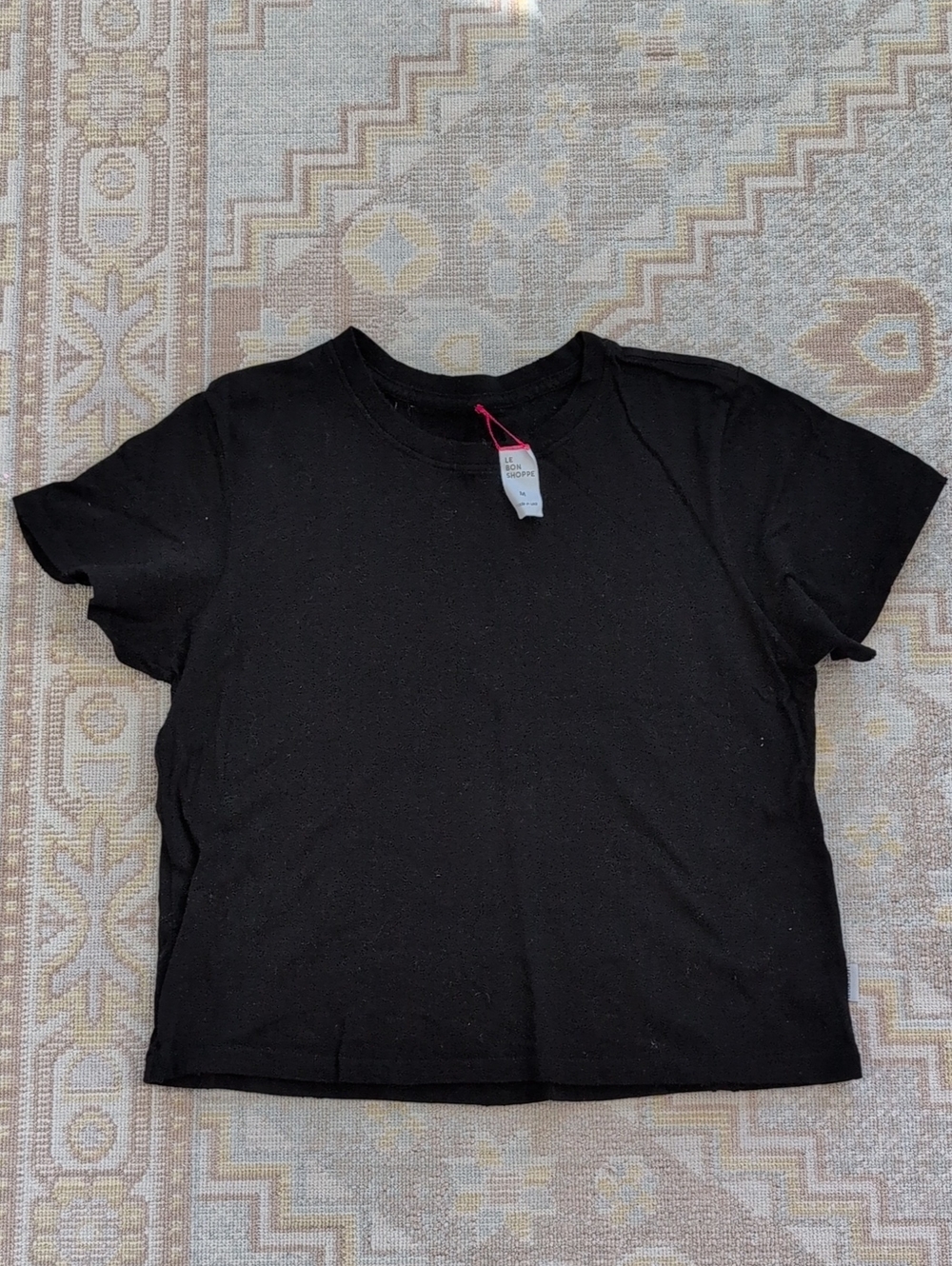 Le Bon Shoppe Darling Tee in True Black